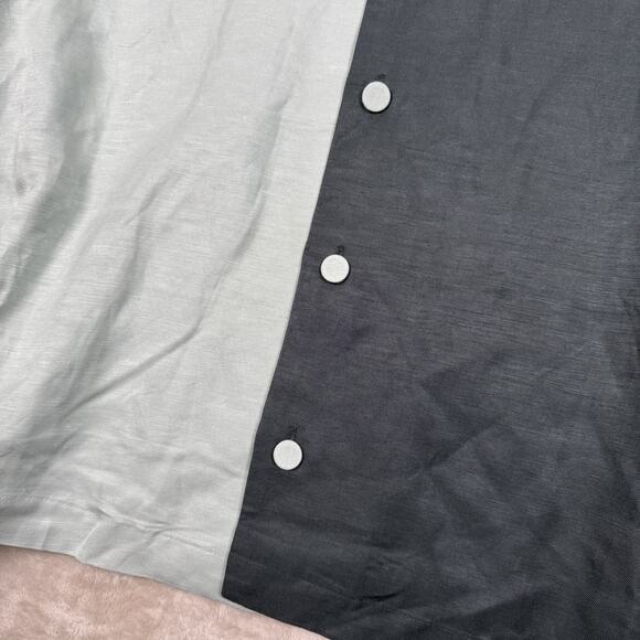 The Bright Side By Rocky Barnes Linen Blend Pajama Shirt Unisex Size Large - Picture 3 of 9